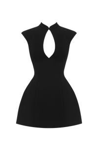 Suzanne Mini Dress – Black