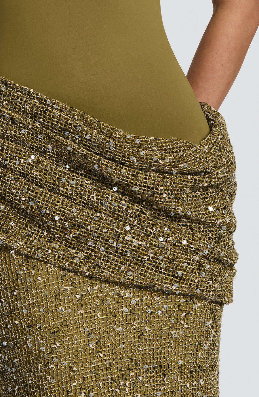 Joy Maxi Dress – Deep Olive