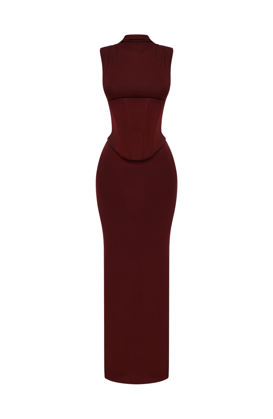 Mabel Maxi Dress – Cherry Lacquer