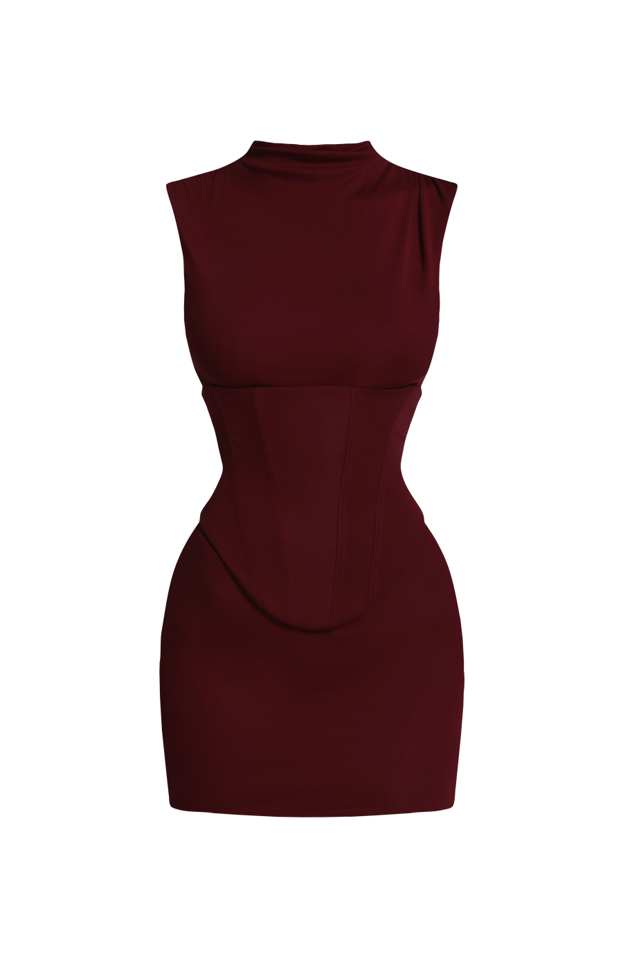 Mabel Mini Dress – Cherry Lacquer