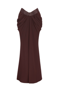 Isabelle Maxi Skirt - Plum Brown