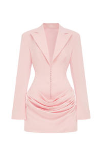 Roxana Mini Dress – Blush