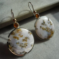 Celestial Jade Dangle Earrings