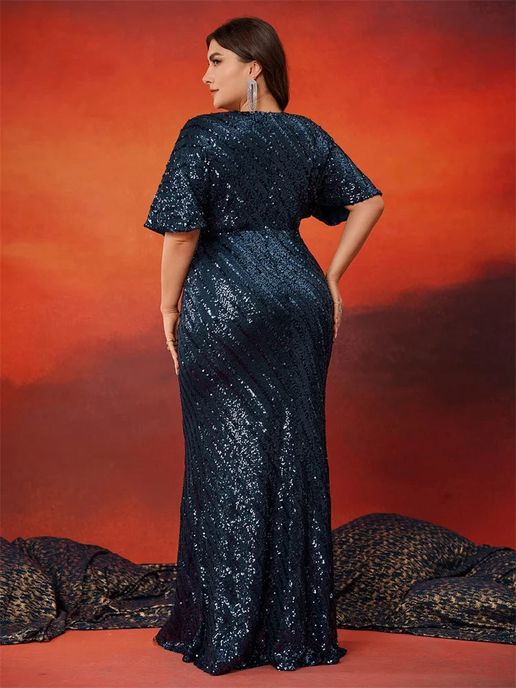 Short Sleeves Glamour For Nighttime Dress