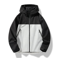 Stefan | Men's Waterproof Hooded Windproof Shell Jacket