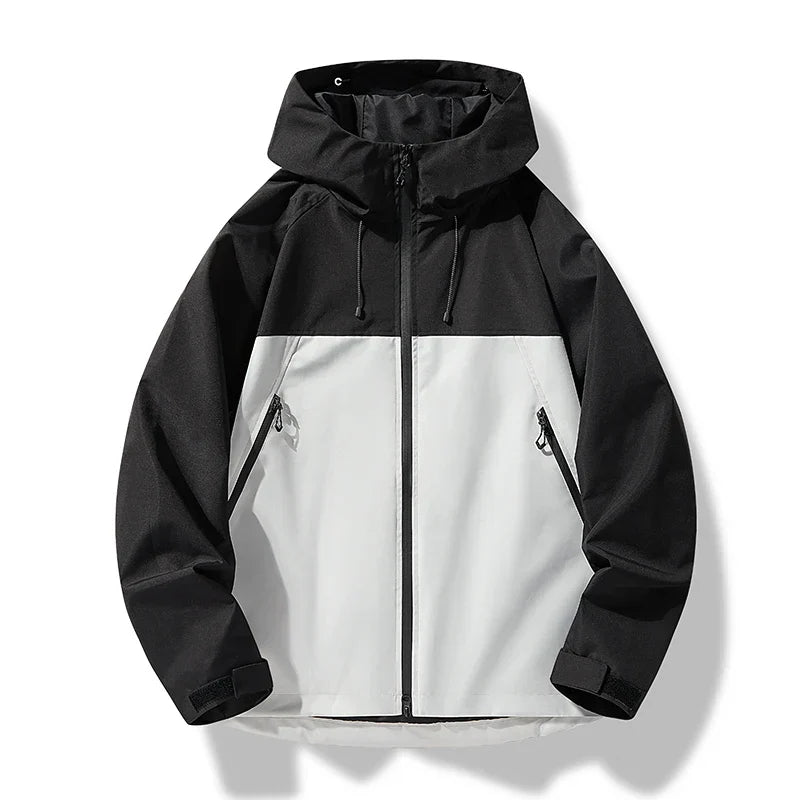 Stefan | Men's Waterproof Hooded Windproof Shell Jacket
