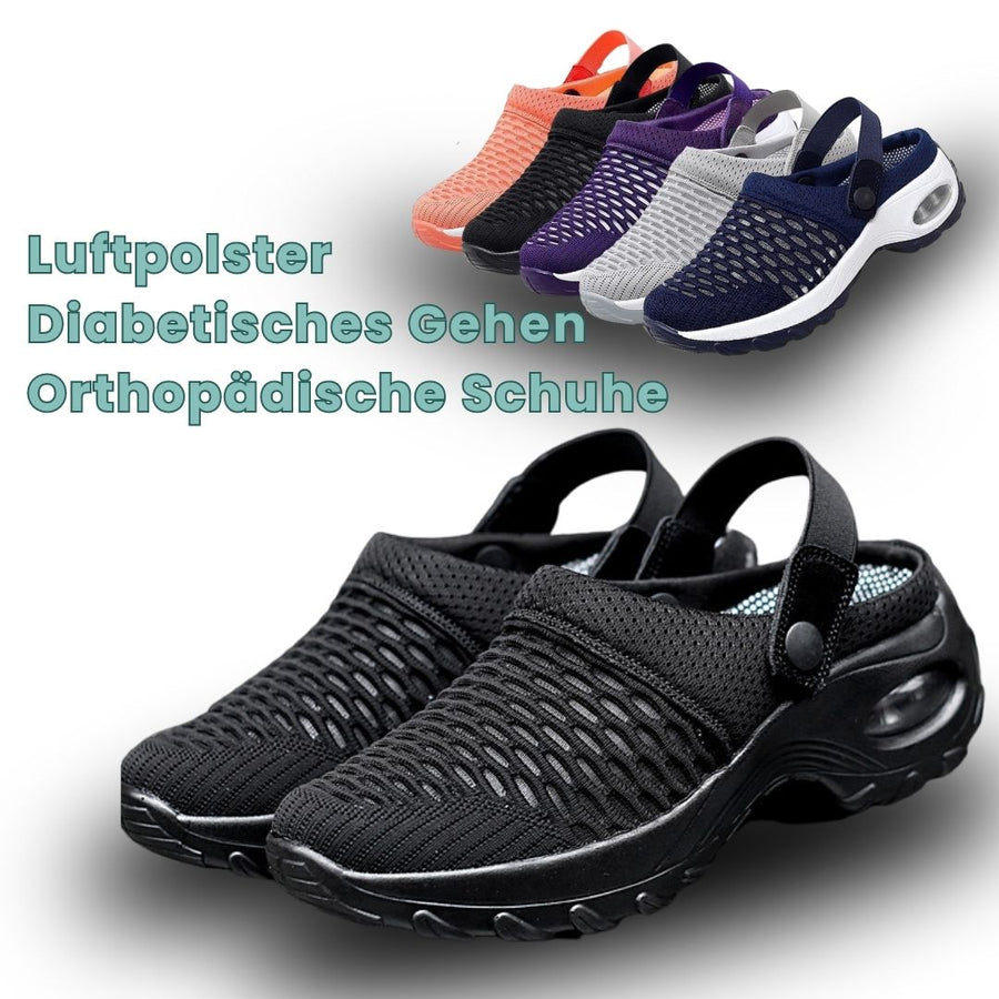 Women's Orthopaedic Knitted Mesh Slingback Air Cushion Sandals