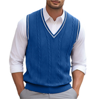 Martin | Men's V-Neck Sleeveless Sweater Vest