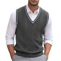 Martin | Men's V-Neck Sleeveless Sweater Vest