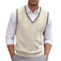 Martin | Men's V-Neck Sleeveless Sweater Vest