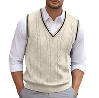 Martin | Men's V-Neck Sleeveless Sweater Vest