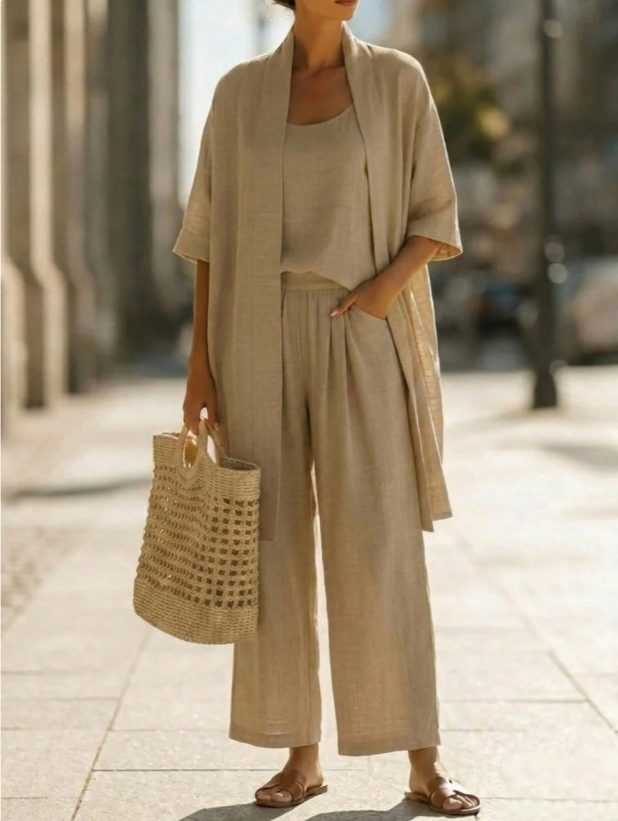 Thessaly | Women's Three Piece Co-ord Lounge Set