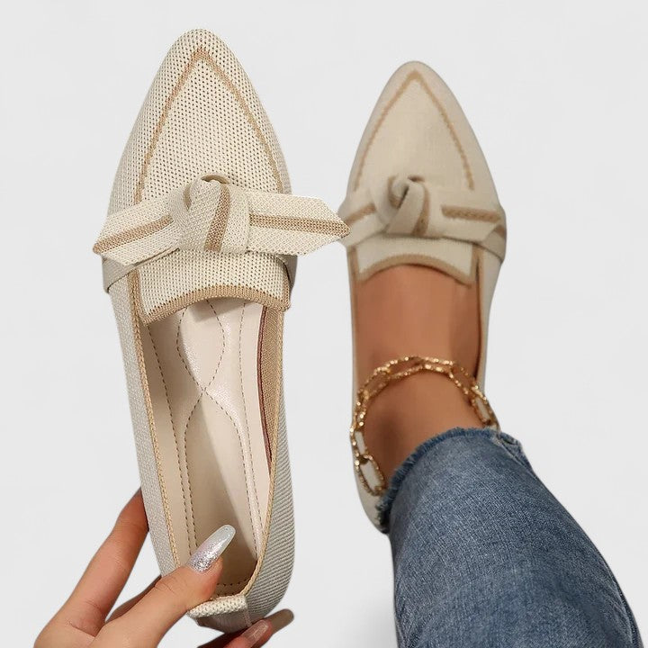 Felicia | Women's Pointed Toe Knot Loafers