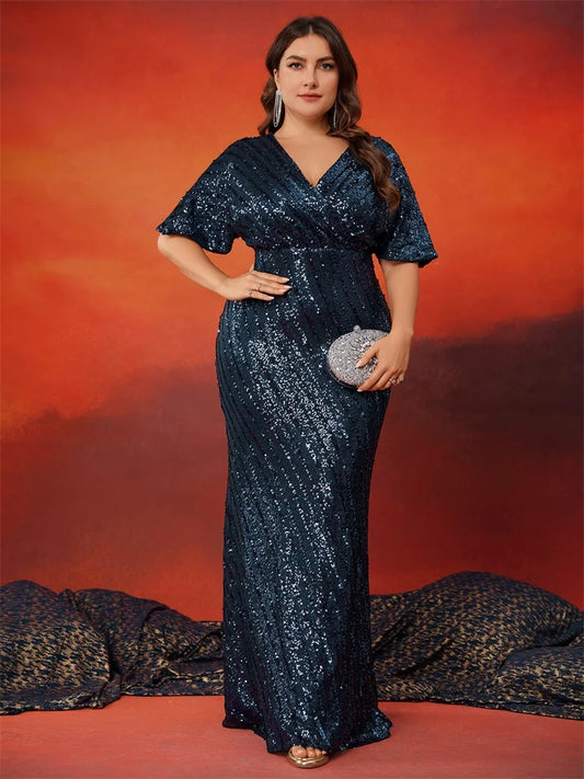 Short Sleeves Glamour For Nighttime Dress