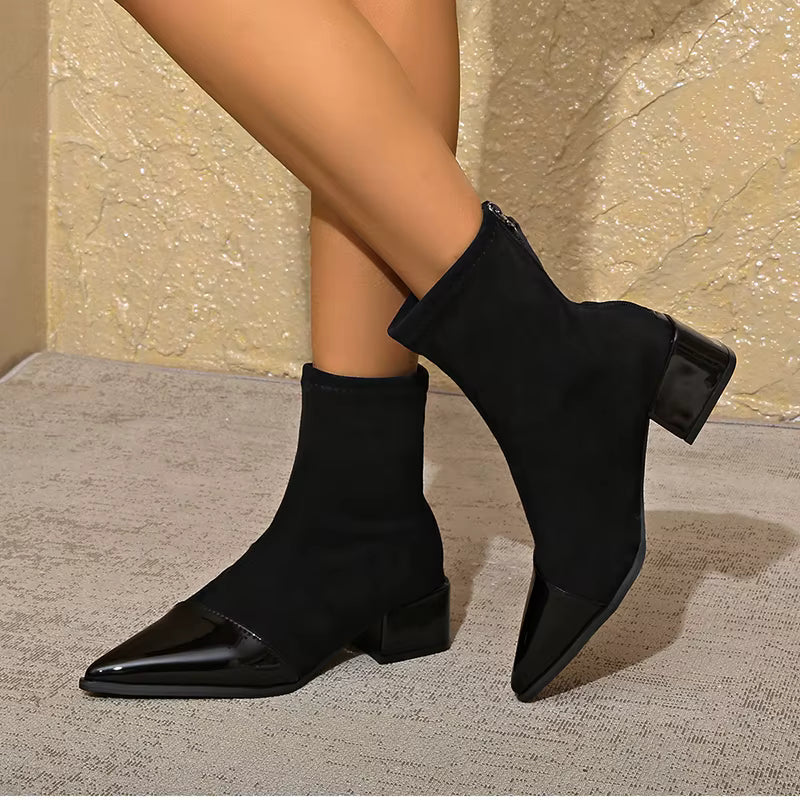 Magdalena | Women's Fall Block Heel Ankle Boots