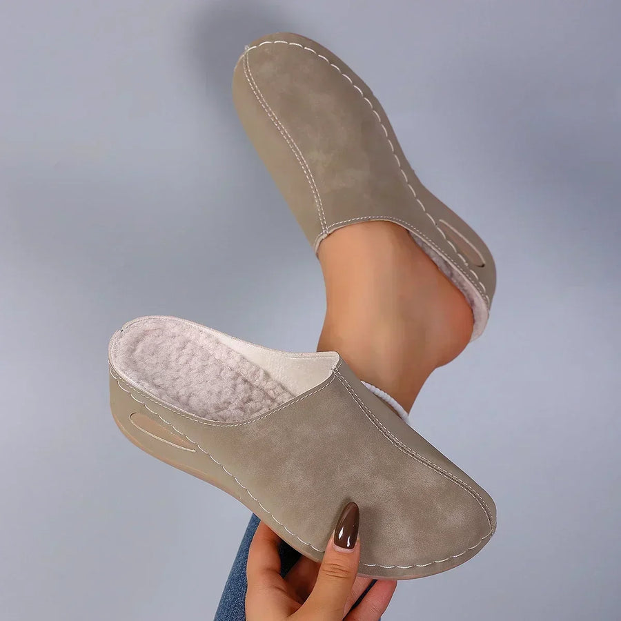 Women's Orthopedic Slippers with Arch Support and Non-Slip Sole