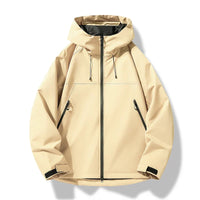 Stefan | Men's Waterproof Hooded Windproof Shell Jacket
