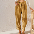Jessica | Women's Fall High Waist Corduroy Trousers