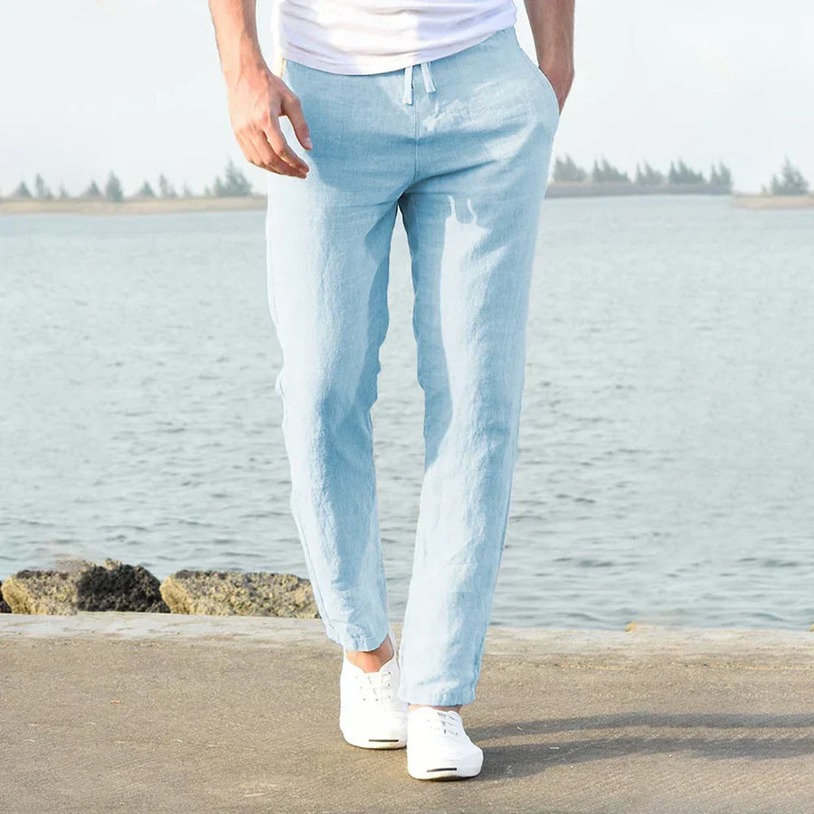 Emil | Men's Spring Straight Casual Drawstring Trousers
