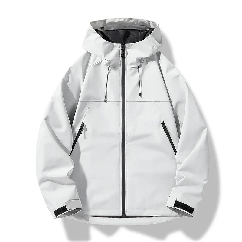 Stefan | Men's Waterproof Hooded Windproof Shell Jacket