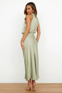 Claudia | Women's Chic Halter Evening Dress