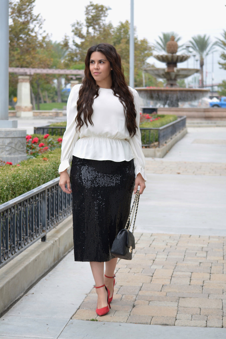Soleil Sequin Skirt