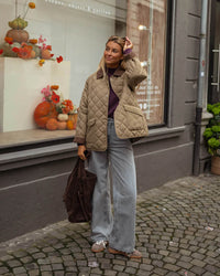Jasmin | Women's Stylish Fall Quilted Casual Jacket
