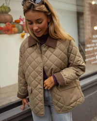 Jasmin | Women's Stylish Fall Quilted Casual Jacket