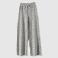 Birgit | Women's Fall Wide Leg Knit Trousers