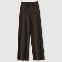 Birgit | Women's Fall Wide Leg Knit Trousers