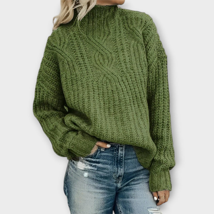 Svea | Women's Cozy Convertible Knit Sweater