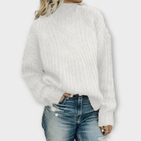 Svea | Women's Cozy Convertible Knit Sweater