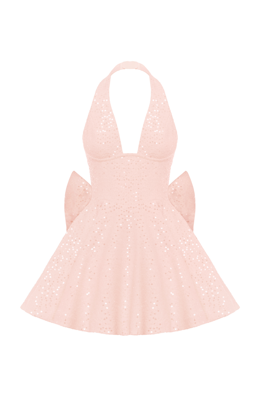 Capri Mini Dress – Blush