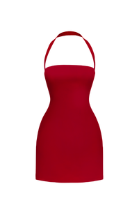 Romy Mini Dress - Deep Red
