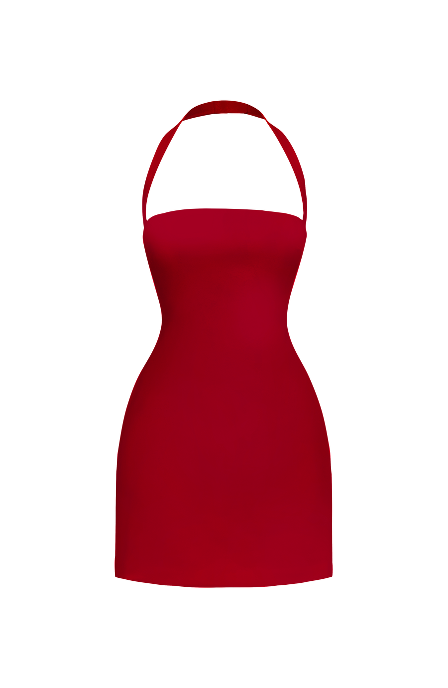 Romy Mini Dress - Deep Red