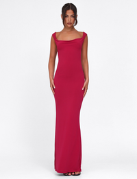 ZITA DRESS - RED : SALSA : DEEP RED