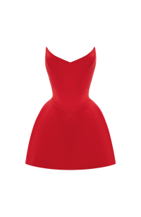 Oriana Mini Dress – Red