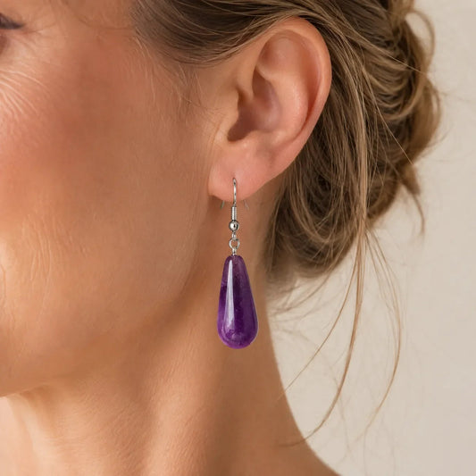 Teardrop Hook Drop Earrings