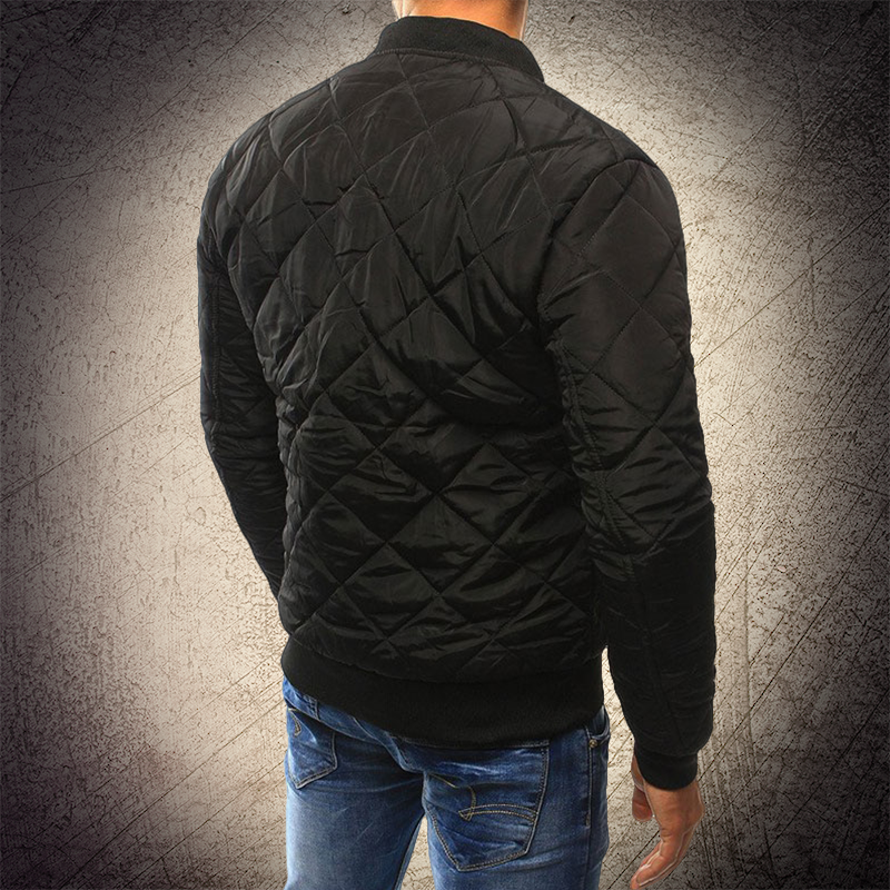 Gunnar | Men's Classic Full Zip Quilted Jacket