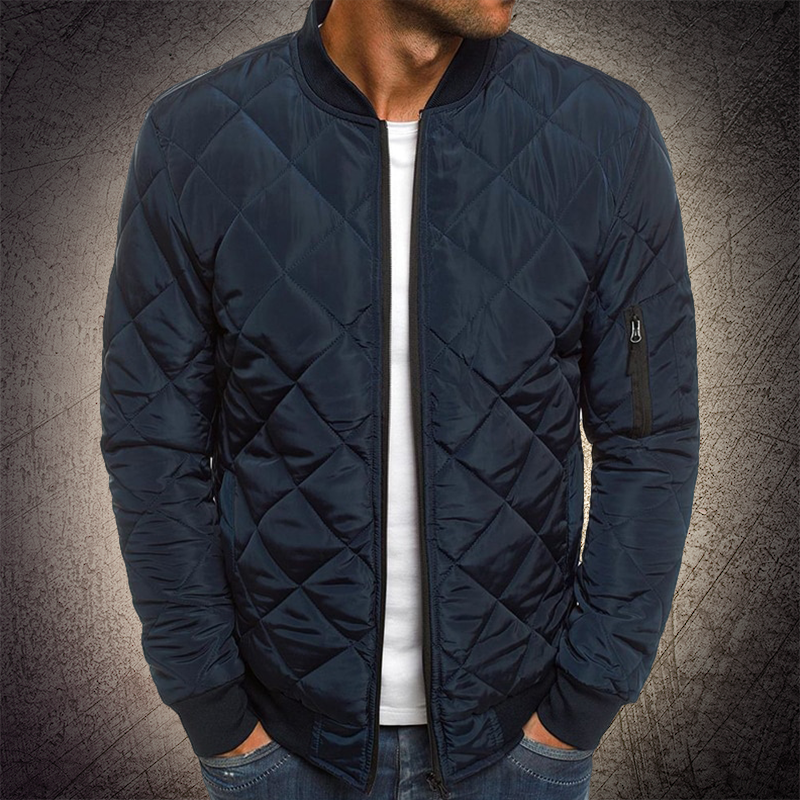 Gunnar | Men's Classic Full Zip Quilted Jacket