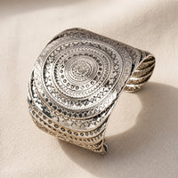 Tribal Open Cuff Bracelet