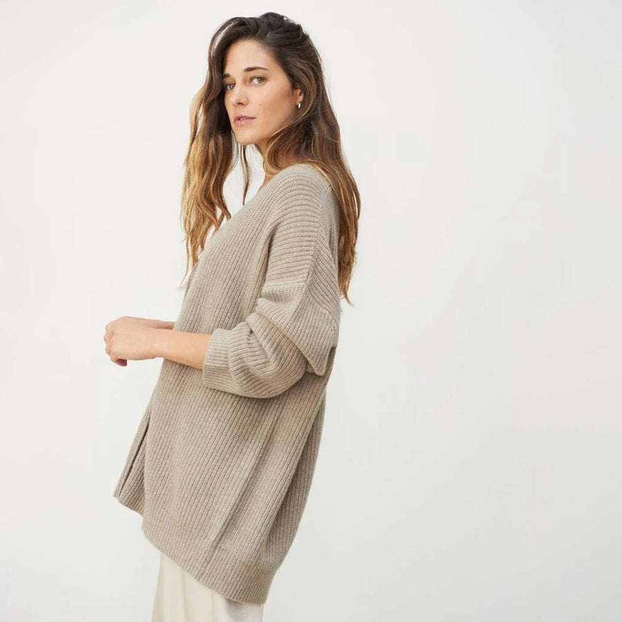 Sarah | Women's Classic Button Knit Cardigan