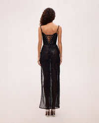 Milla Satin Maxi Dress