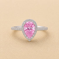 Timeless Halo Zirconia Ring