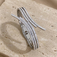 Lustrous Classic Zircon Bracelet
