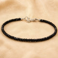 Exquisite Black Beaded Bracelet