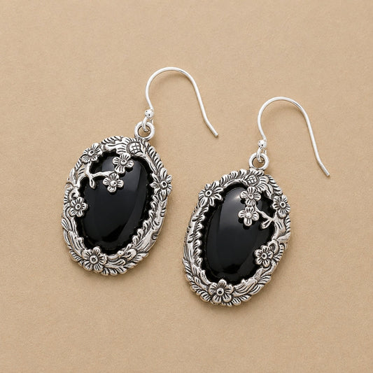 Regal Bohemian Drop Earrings