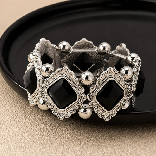 Elite Crystal Charm Bracelet