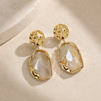 Ethereal Resin Drop Earrings