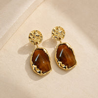 Ethereal Resin Drop Earrings